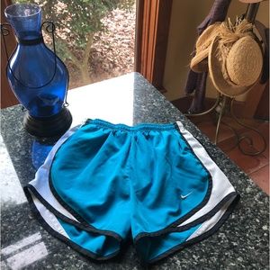 Blue Nike Running Shorts